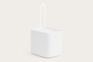 Fuente Automática para Gatos  Blanca