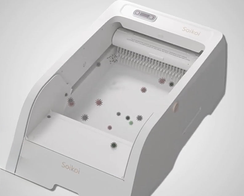 Arenero Automático Inteligente con Cámara y App – ReGa Cats