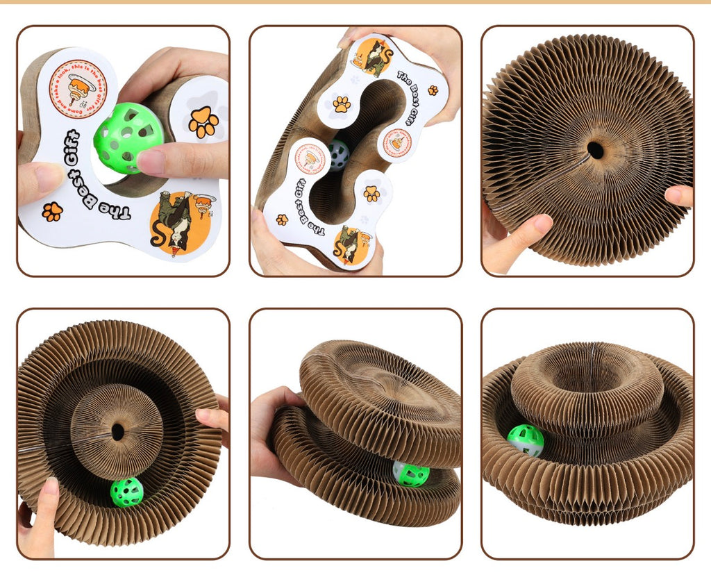 Juguete Interactivo Magnético de Cartón – ReGa Cats